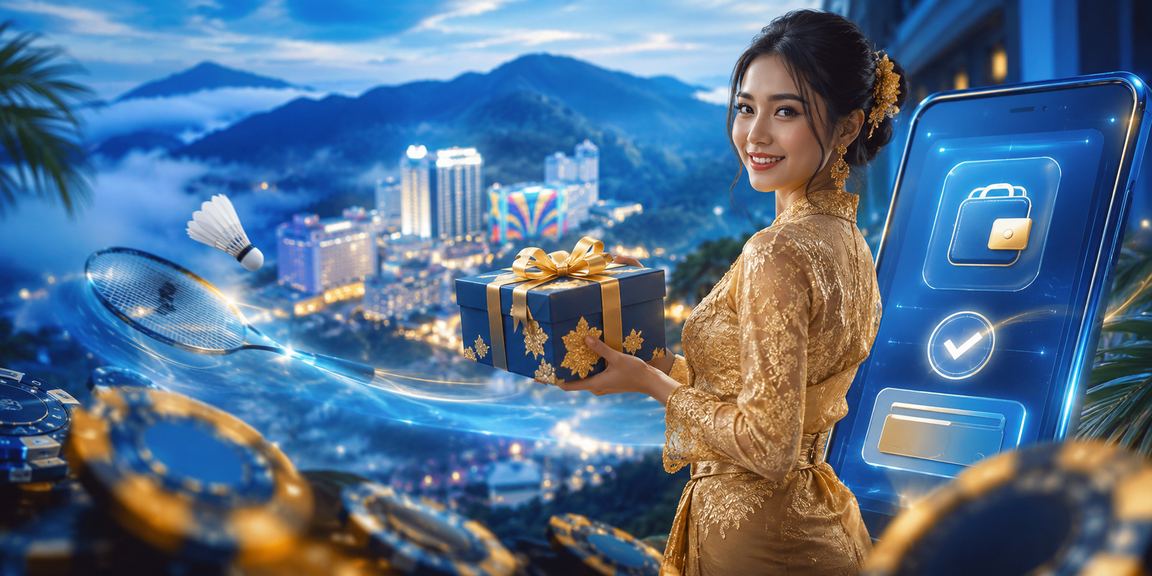 Suasana kasino mewah di Genting Highlands yang mencerminkan pengalaman VIP di lomutao951